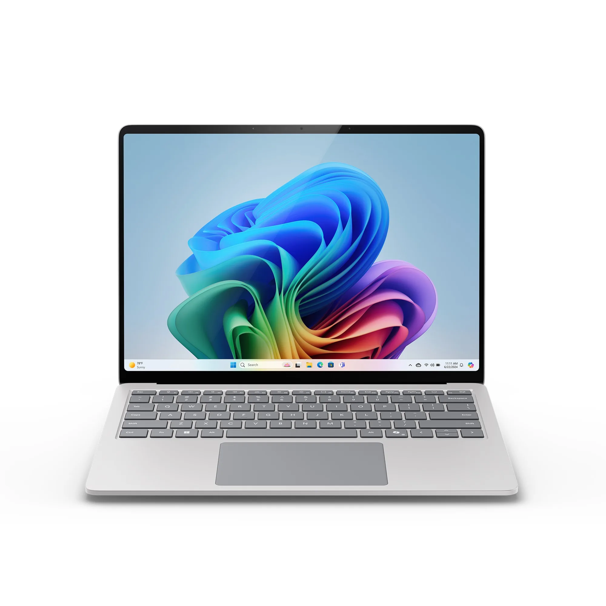 Microsoft Surface Laptop - 7th Edition - Copilot+ PC - Snapdragon X Plus - X1P-64-100 / až 3.6 GHz - Win 11 Pro - Qualcomm Adreno - 16 GB RAM - 512 GB SSD - 13.8" dotykový displej 2304 x 1536 @ 120 Hz - Wi-Fi 7, Bluetooth - platina