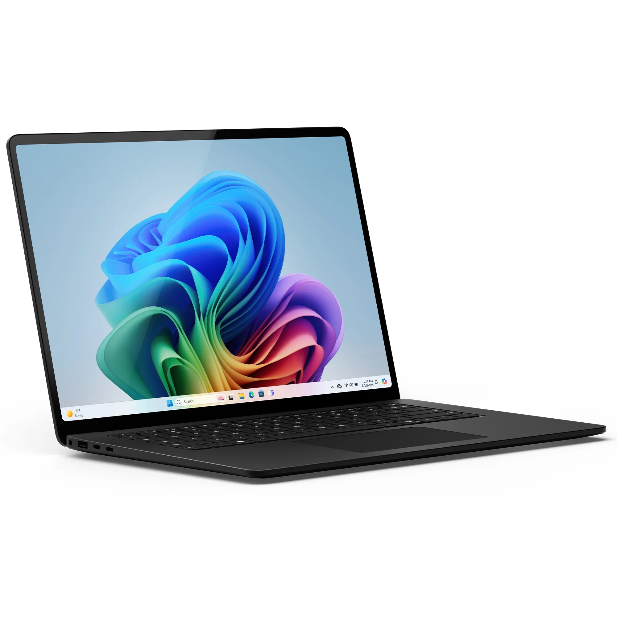 Microsoft Surface Laptop for Business - 7th Edition - Copilot+ PC - Snapdragon X Elite - X1E-80-100 / až 4 GHz - Win 11 Pro - Qualcomm Adreno - 16 GB RAM - 512 GB SSD - 15" dotykový displej 2496 x 1664 @ 120 Hz - Wi-Fi 7, Bluetooth - černá - kbd: evropská