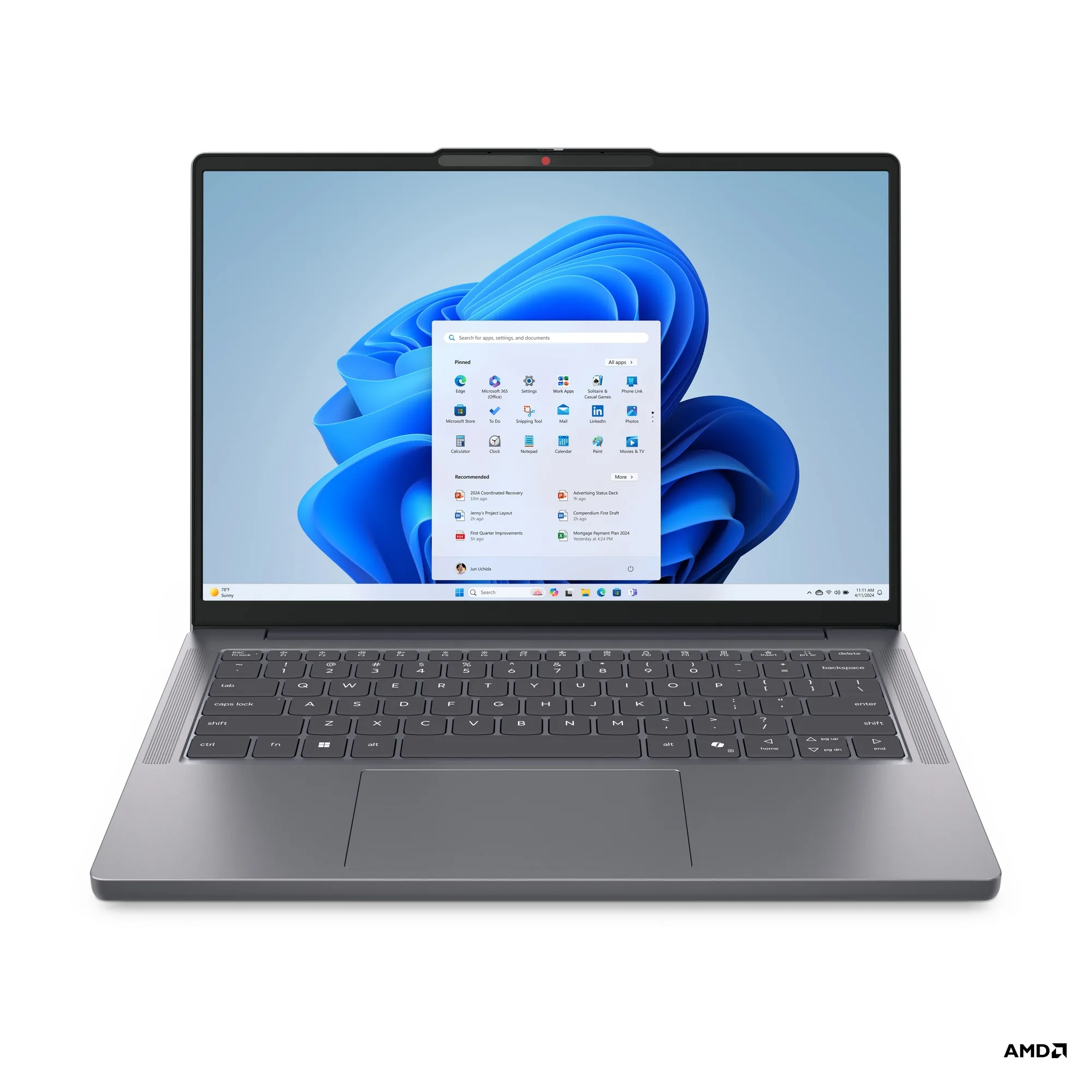 Lenovo IdeaPad Slim 3/14AHP10/R7-8840HS/14"/WUXGA/16GB/512GB/AMD int/W11H/Gray/2R