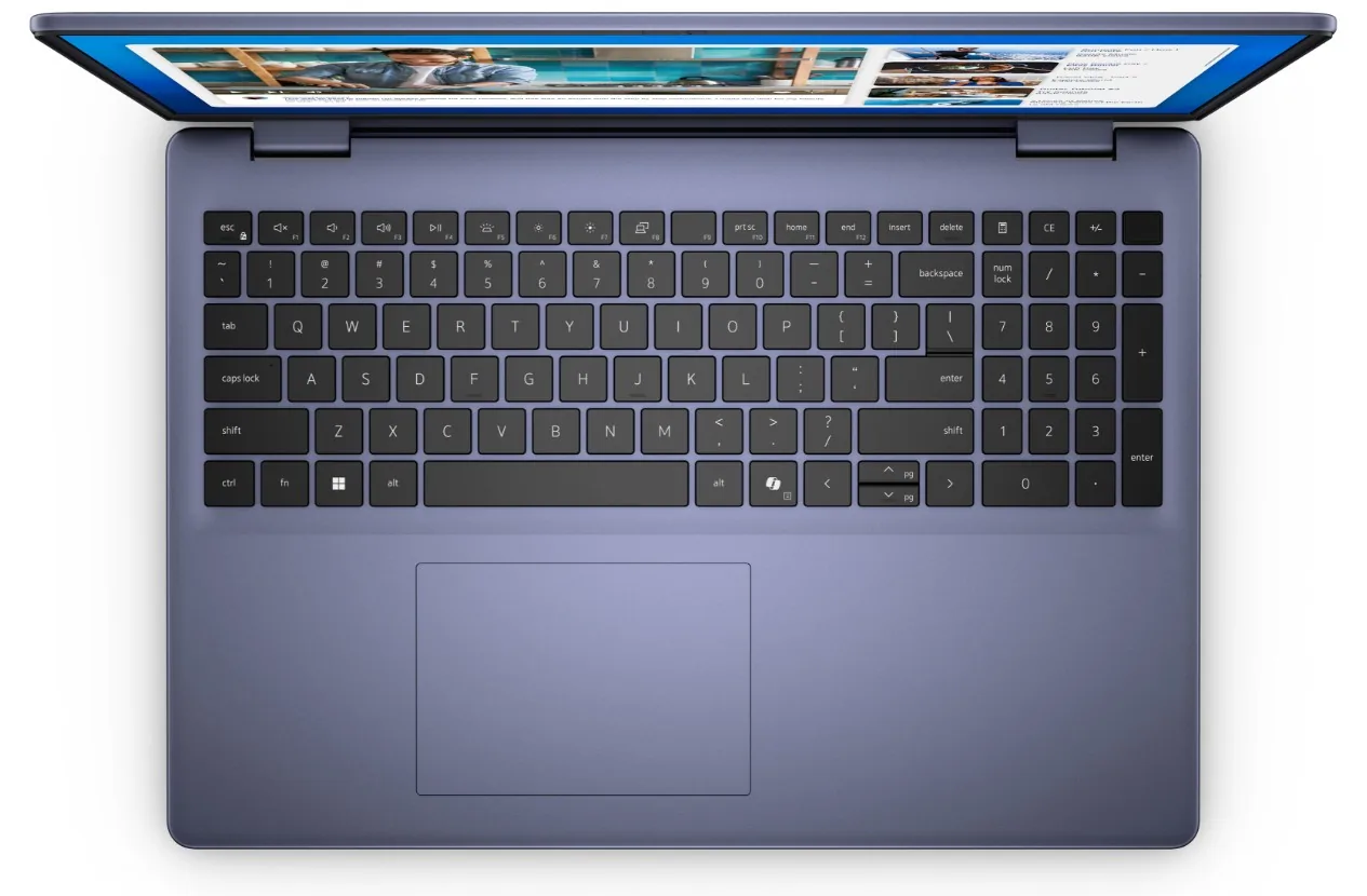 Dell 16 DC16251 C5-120U 16GB 512GB SSD 16" FHD+ Integrated FgrPr 4 Cell 65W WLAN Backlit Kb W11 Pro 3Y ProSpt