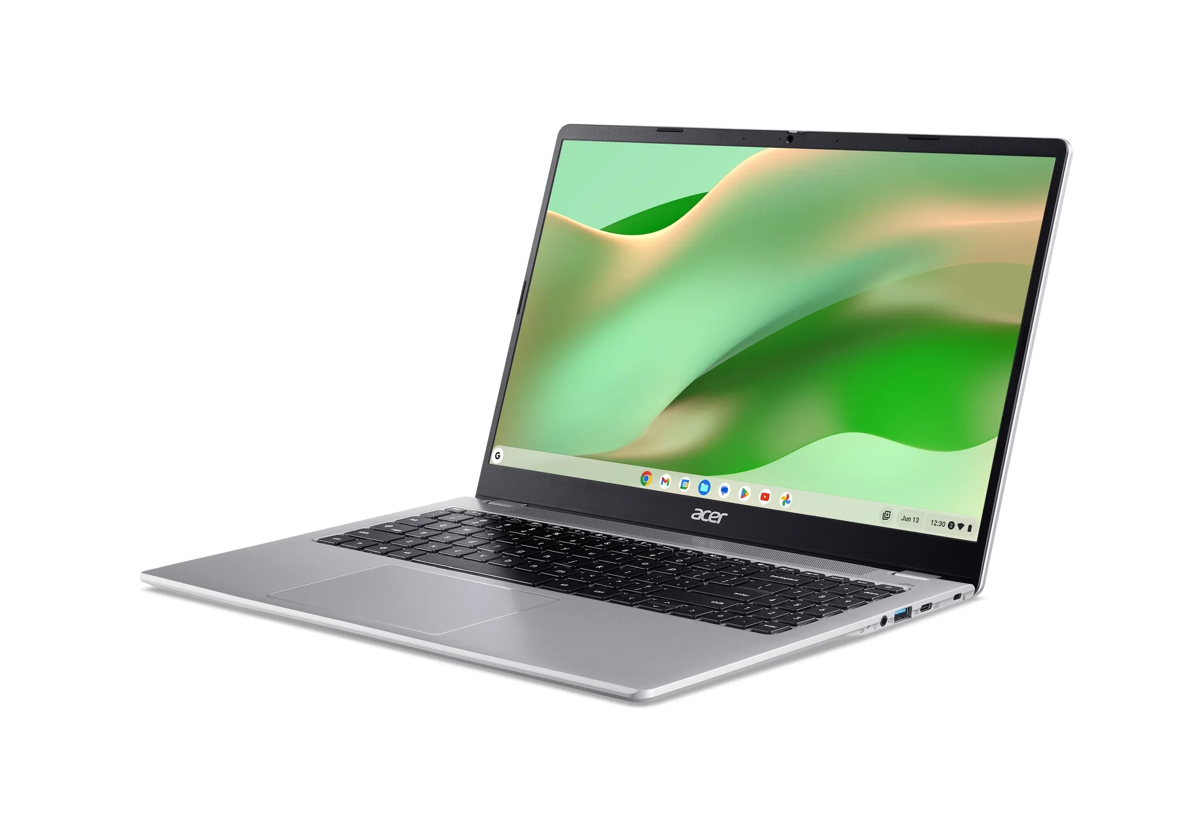 Acer Chromebook 315/CB315-6HT-C16X/N150/15,6"/FHD/T/8GB/128GB/Intel int/Chrome/Silver/2R
