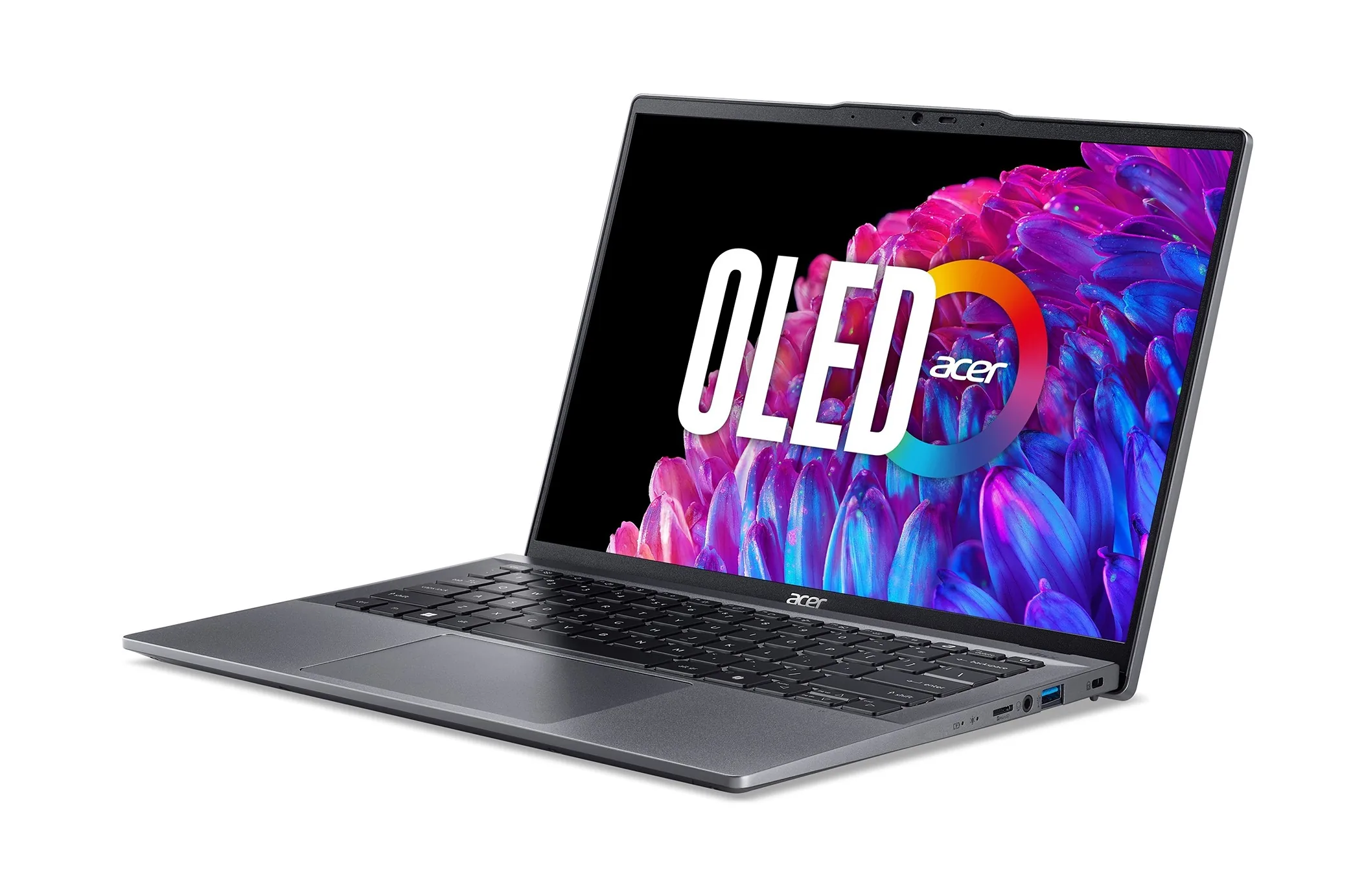 Acer Swift Go 14/SFG14-63-R6E2/R7-8845HS/14"/2880x1800/16GB/512GB/AMD int/W11H/Gray/2R