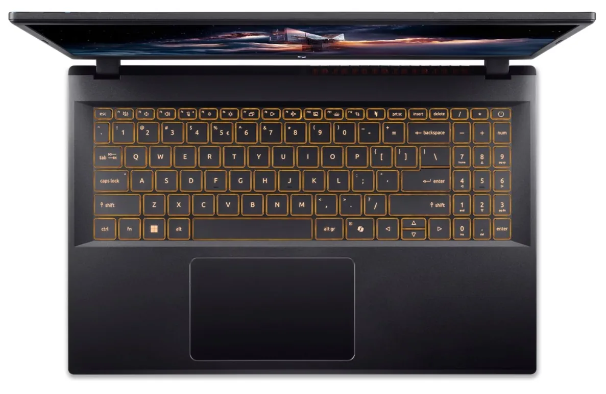 Acer Nitro V 15/ANV15-52-73XE/7-240H/15,6"/FHD/16GB/512GB/RTX 5060/Linux/Black/2R
