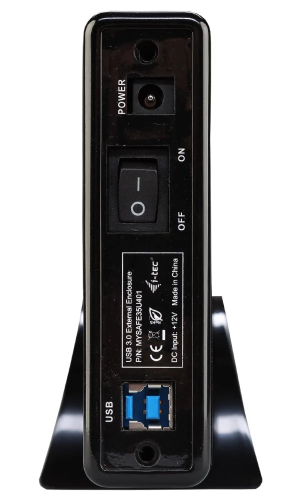 i-tec MYSAFE Advanced 3,5" USB 3.0 Aluminium External Case