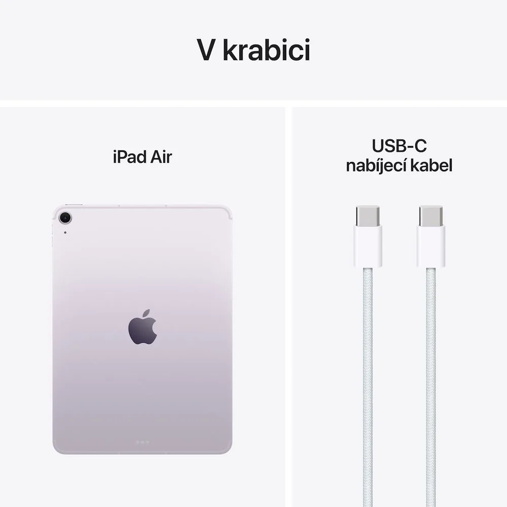 Apple iPad Air 11"/(M3) Wi-Fi + Cellular/10,86"/2360x1640/8GB/128GB/iPadOS18/Purple