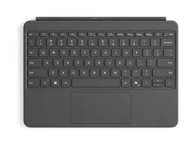 Microsoft - 12-inch - klávesnice - full size - s touchpad, akcelerometr - podsvícená - magnetické dokování - QWERTY - Mezinárodní angličtina - slída - 73 % recyklovaných vláken na bázi dřeva pro spotřebitele