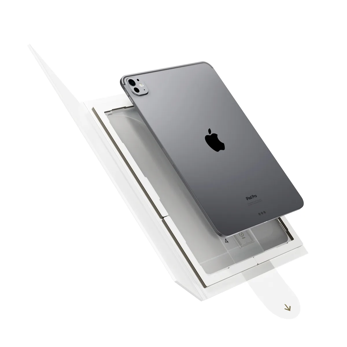 Epico Paper Texture Glass Screen Protector iPad Pro 11" M4/M5 s aplikátorem