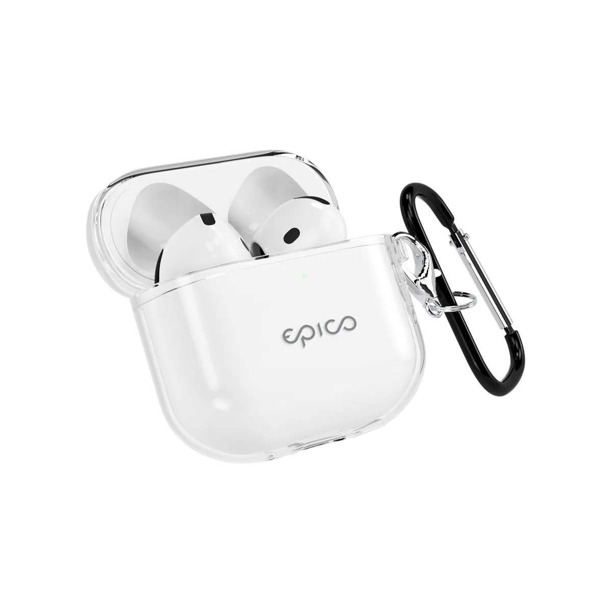 Epico transparentní pouzdro pro AirPods 4