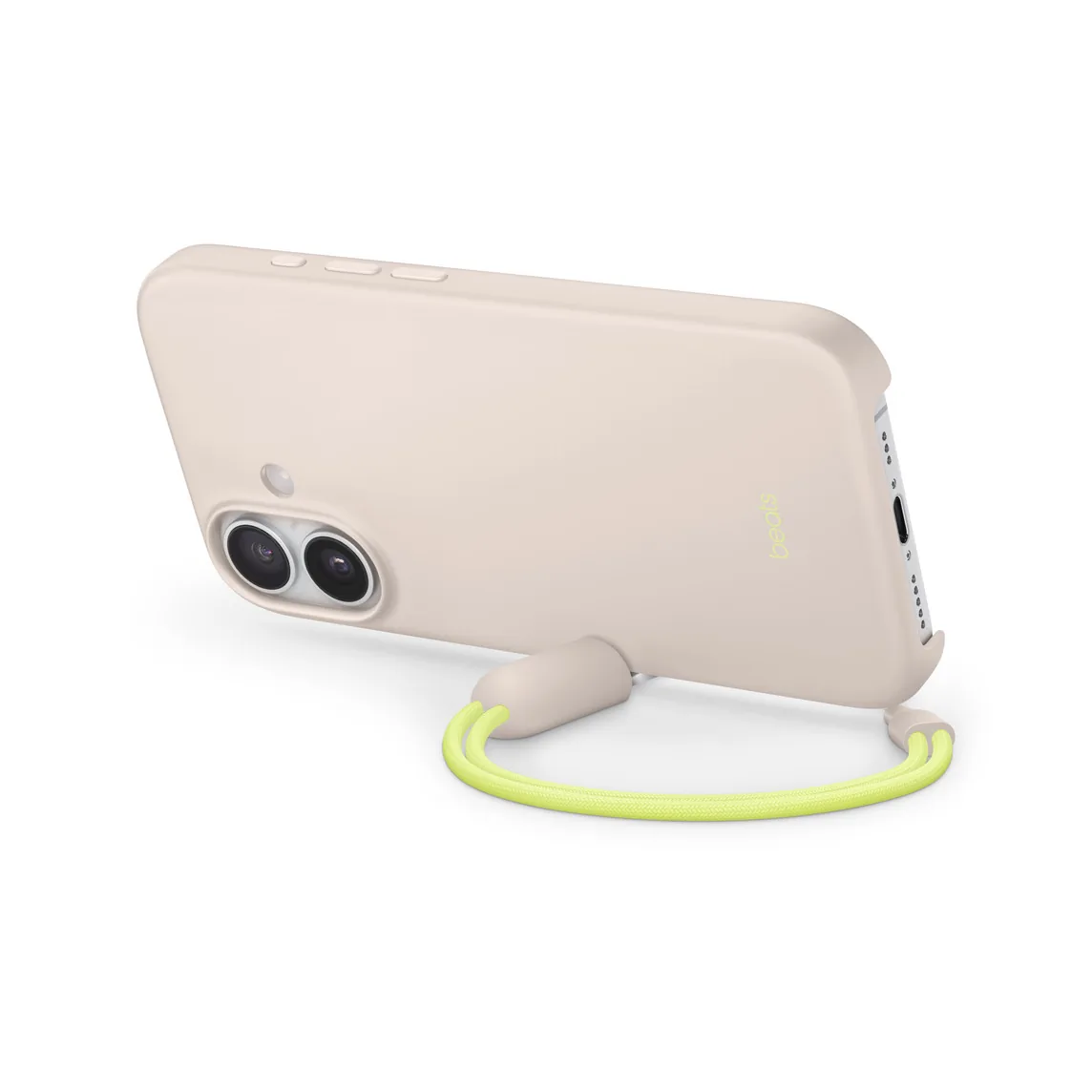 Beats iPhone 17 Kickstand Case/MS+Cam.C-Lime Stone