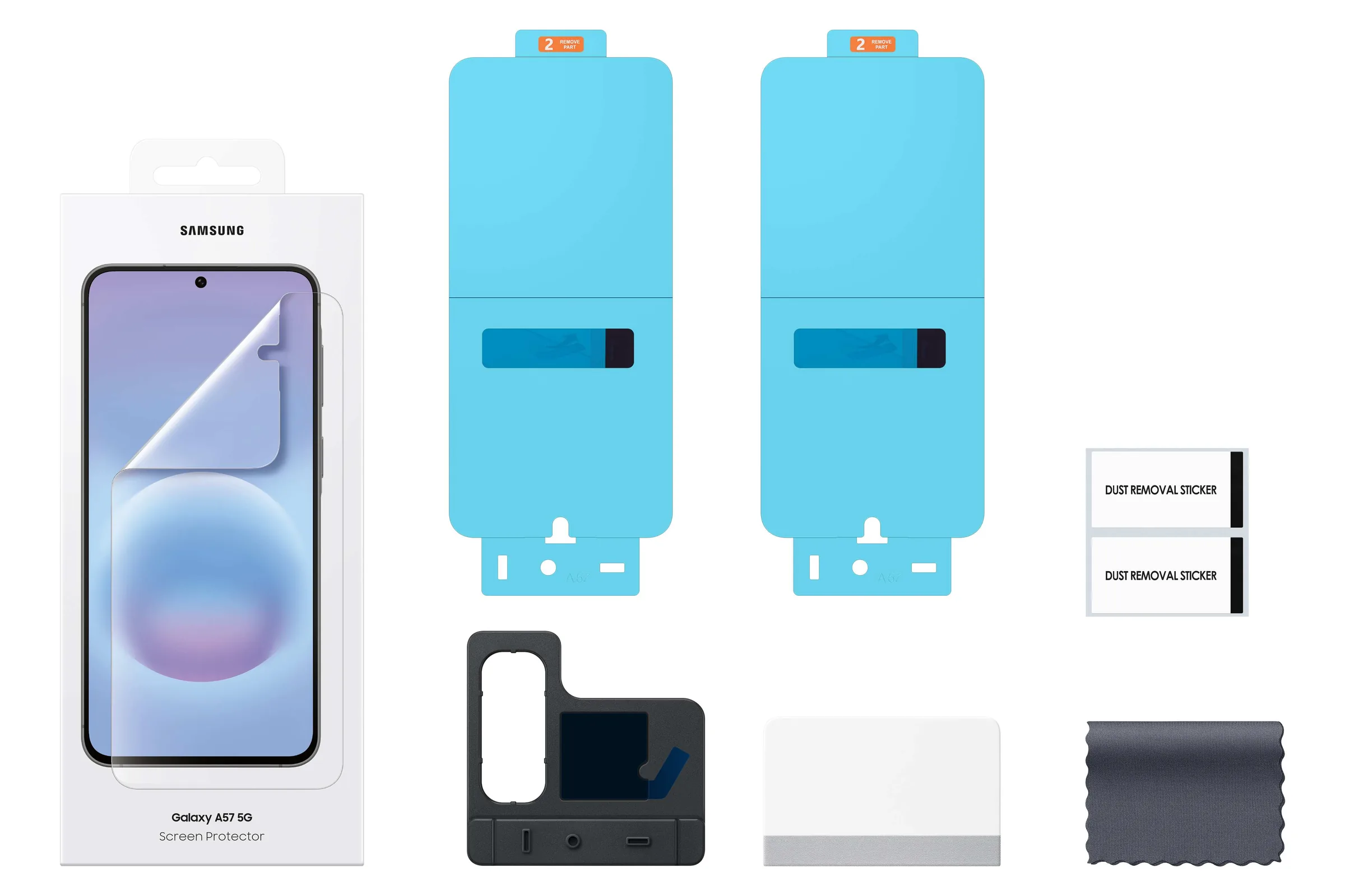 Samsung Ochranná fólie A57 Transparency