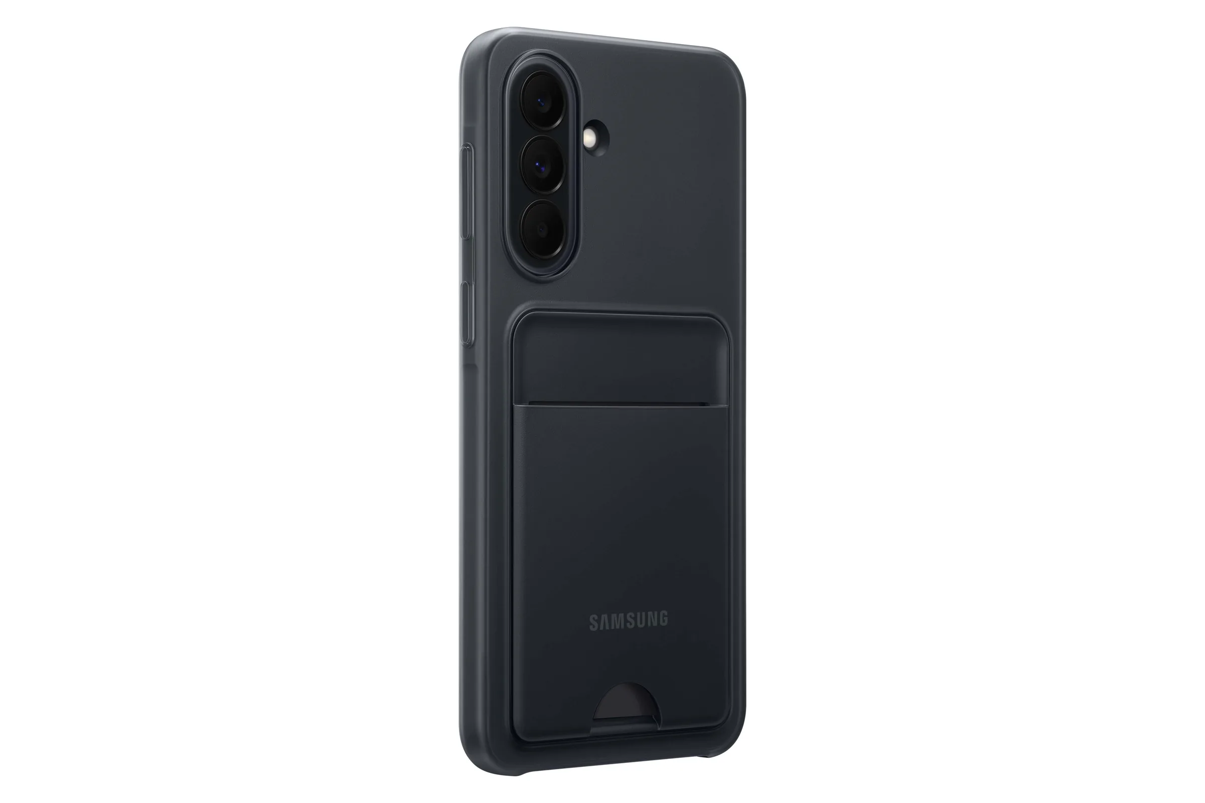 Samsung Zadní kryt s kapsou na kartu A37 Black