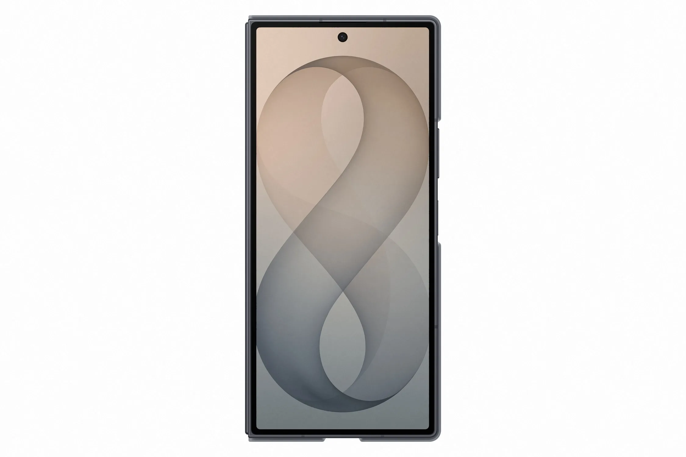 Samsung Silikonový kryt s magnetem pro Galaxy Z Fold8 Ultra, Graphite