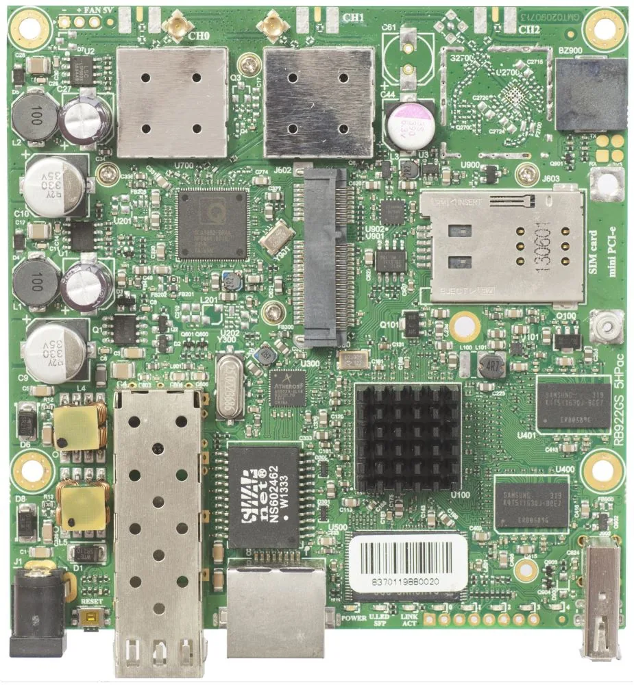 MIKROTIK RB922UAGS-5HPacD 802.11ac RouterBOARD