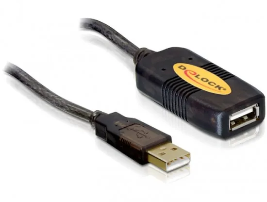 Delock - Prodlužovací šňůra USB - USB (M) do USB (F) - 5 m - aktivní