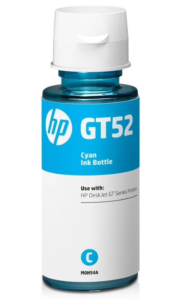 HP GT52 - Azurová - originální - doplnění inkoustu - pro Deskjet GT 58XX; Ink Tank 11X, 31X; Smart Tank 500, 51X, 530, 6001, 615, 70XX, 73XX, 76XX