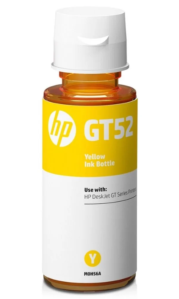 HP GT52 - Žlutá - originální - doplnění inkoustu - pro Deskjet GT 58XX; Ink Tank 11X, 31X; Smart Tank 500, 51X, 530, 6001, 615, 70XX, 73XX, 76XX