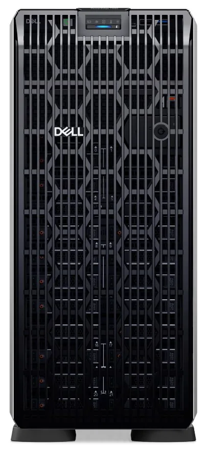 DELL PowerEdge T560 4510, 2x16GB, 1x480GB SSD, 8x3.5" HP, H755, iDRAC 9 Ent., 2x1100W, 4.5U, Tower, 3Y Basic on-site