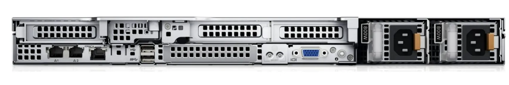 DELL PowerEdge R660xs 4510, 1x32GB, 1x960GB SSD, 8x2.5" HP, H755, iDRAC 9 Ent., 2x1100W, 1U, Rack, 3Y Basic on-site
