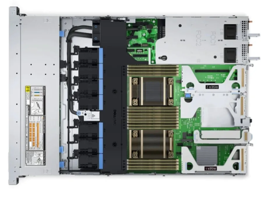 DELL PowerEdge R660xs 4514Y, 2x32GB, 2x480GB SSD, 8x2.5" HP, H755, iDRAC 9 Ent., 2x1100W, 1U, Rack, 3Y PS NBD