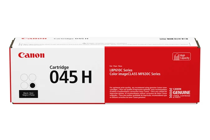 Canon 045 H - Vysoká kapacita - černá - originální - kazeta s barvivem - pro imageCLASS LBP612Cdw, MF632Cdw, MF634Cdw