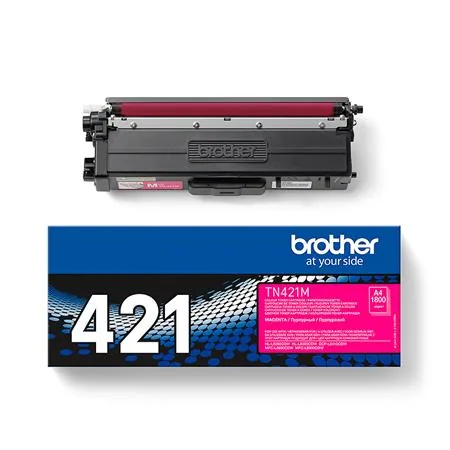Brother TN421M - Purpurová - originální - kazeta s barvivem - pro Brother DCP-L8410CDW, DCP-L8410CDWT, HL-L8360CDWMT, MFC-L8690CDW