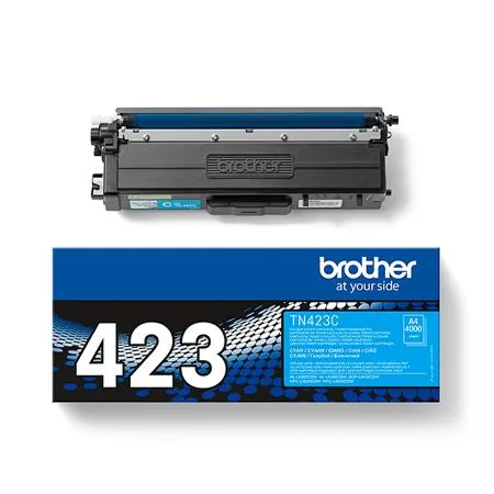 Brother TN423C - Jumbo výtěžnost - azurová - originální - kazeta s barvivem - pro Brother DCP-L8410CDW, DCP-L8410CDWT, HL-L8360CDWMT, MFC-L8690CDW