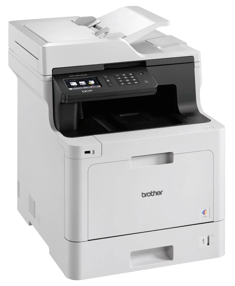 Brother DCP-L8410CDW, A4, color, 31 str., duplex, ADF, LAN, Wi-Fi, USB