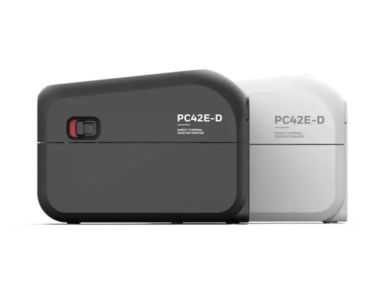 PC41E-D, Direct thermal, 203dpi, black