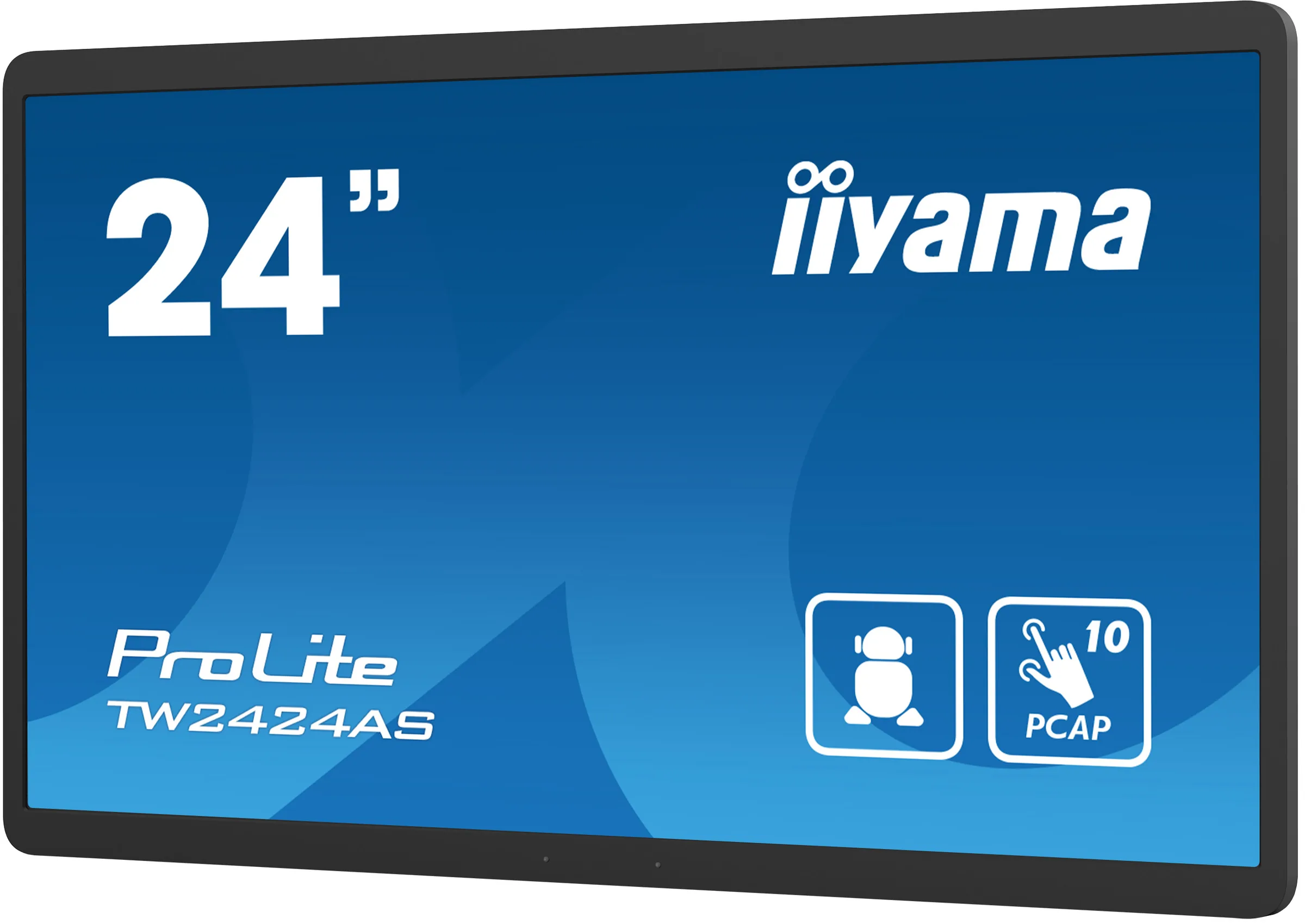 24" iiyama TW2424AS-B1: PCAP, Android 12,FHD