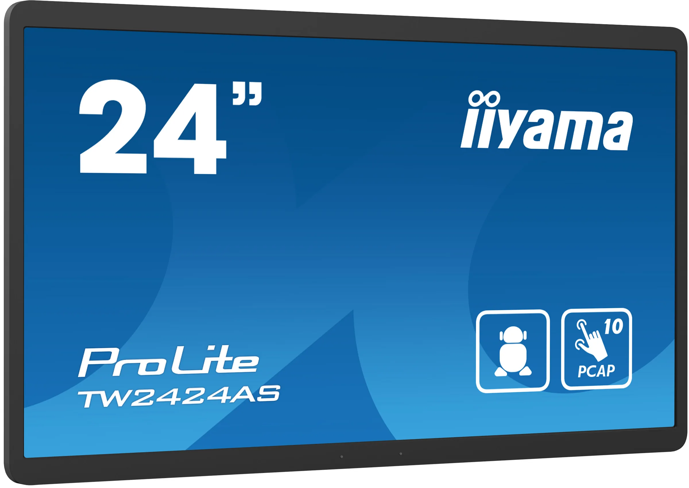 24" iiyama TW2424AS-B1: PCAP, Android 12,FHD