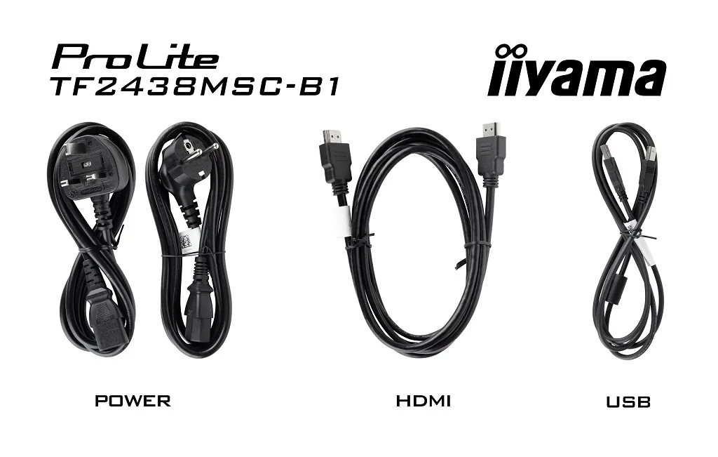24" iiyama TF2438MSC-B1: PCAP,IPS,FHD,HDMI,DP