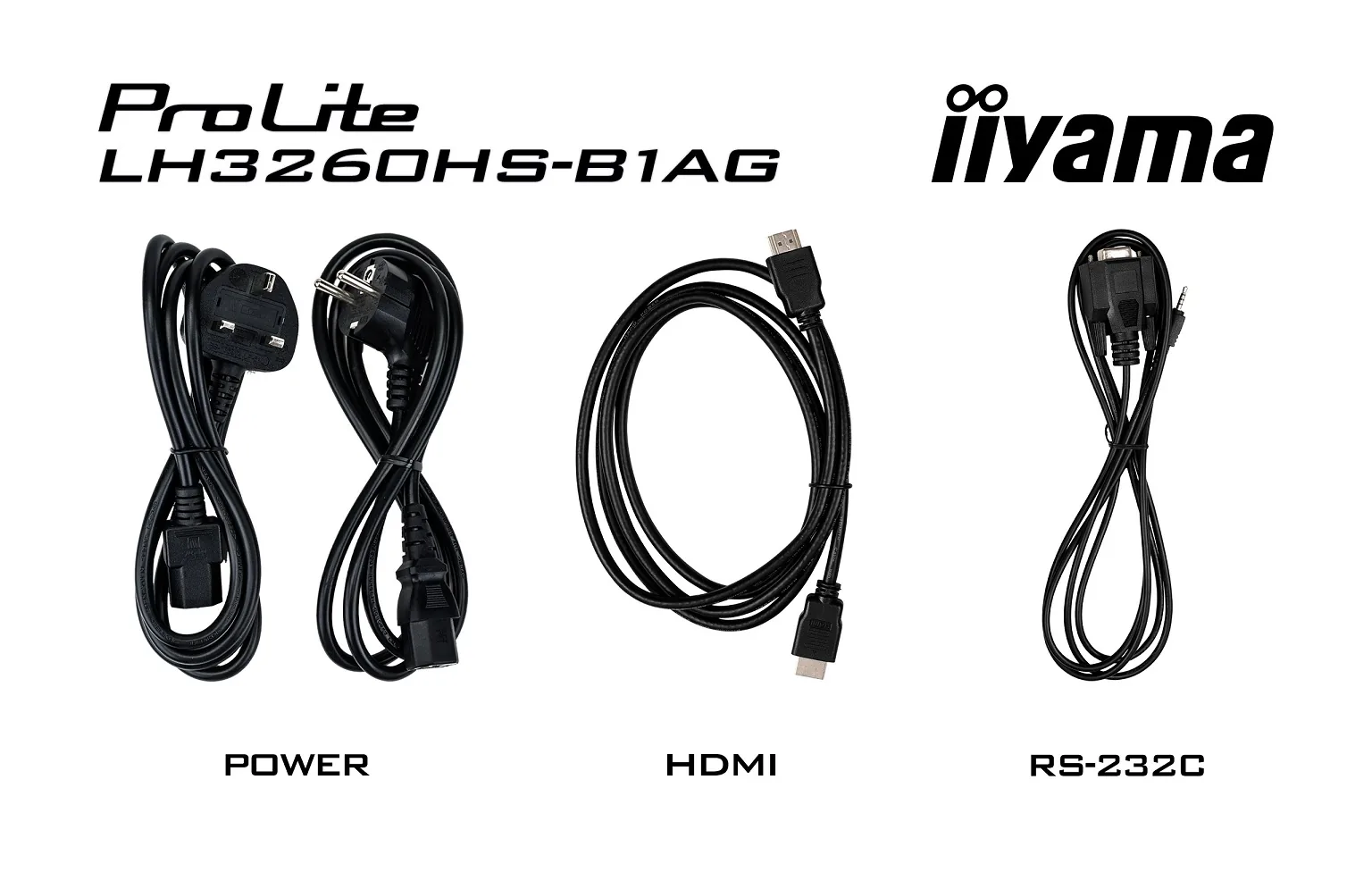 iiyama ProLite LH3260HS-B1AG - 32" Třída úhlopříčky (31.5" zobrazitelný) displej LCD s LED podsvícením - digital signage - s vestavěný přehrávač médií SoC - 1080p 1920 x 1080 - osvětlené okraje - černá, matný povrch