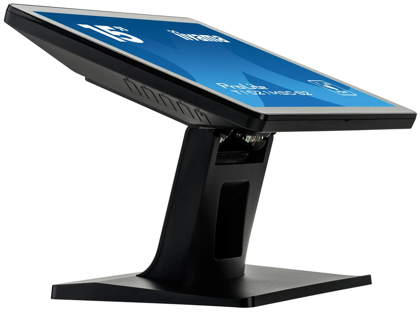 iiyama ProLite T1521MSC-B2 - LED monitor - 15" - dotykový displej - 1024 x 768 - TN - 370 cd/m? - 800:1 - 8 ms - HDMI, VGA - reproduktory - matná čerň