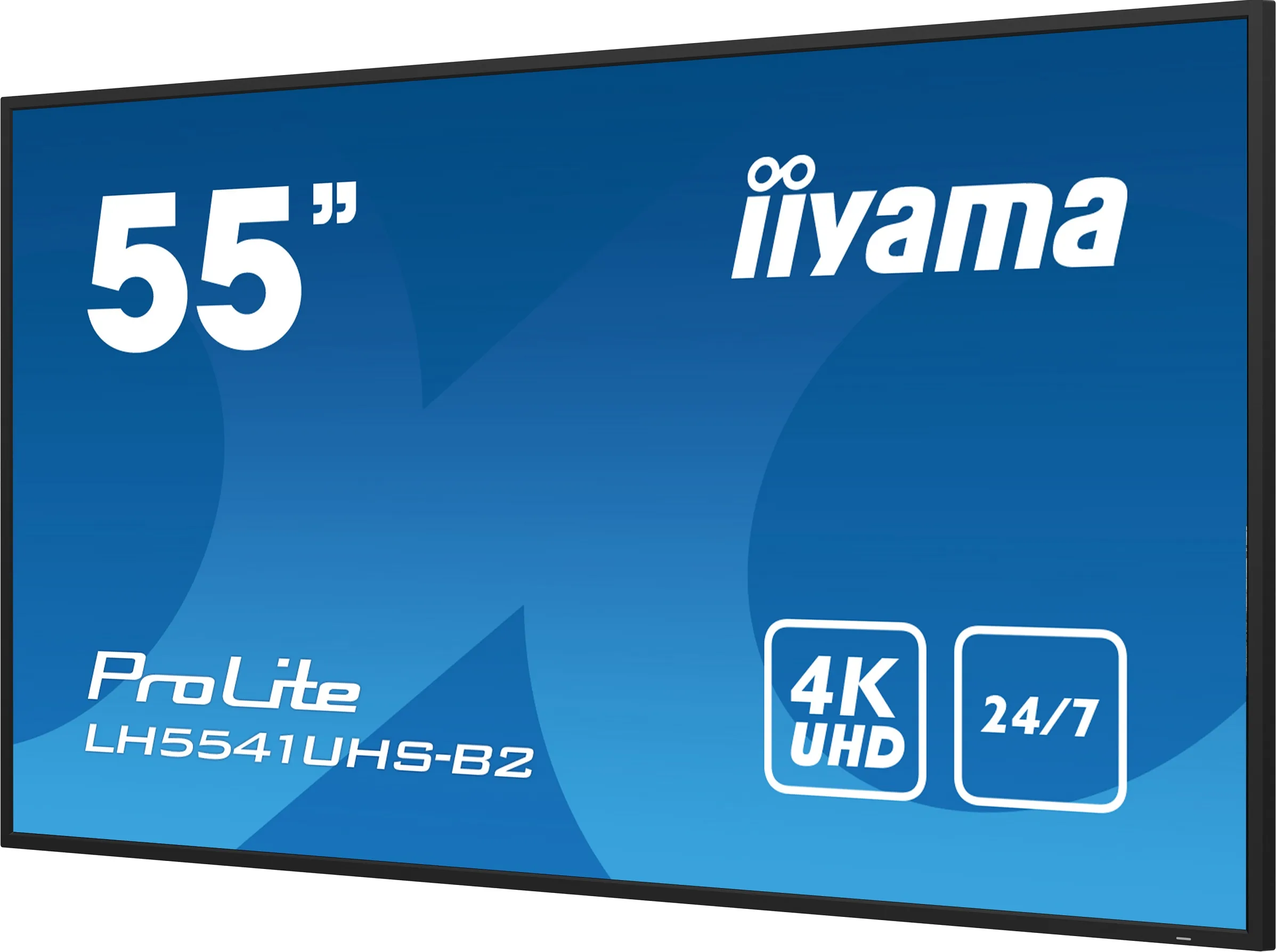 iiyama ProLite LH5541UHS-B2 - 55" Třída úhlopříčky (54.6" zobrazitelný) displej LCD s LED podsvícením - digital signage - 4K UHD (2160p) 3840 x 2160 - černá, lesklý