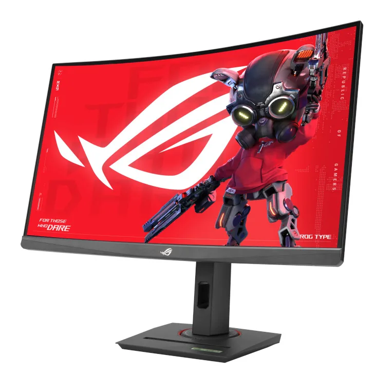ASUS Monitor ROG Strix XG27WCS, 27", VA, 2560x1440, 16:9, 1ms, DP, HDMI, USB-C, FreeSync, 180Hz
