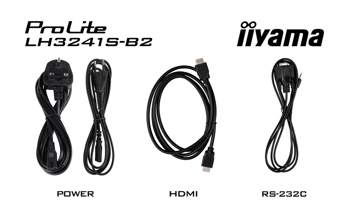 iiyama ProLite LH3241S-B2 - 31.5" Třída úhlopříčky displej LCD s LED podsvícením - digital signage - s vestavěný přehrávač médií SoC - 1080p 1920 x 1080 - černá