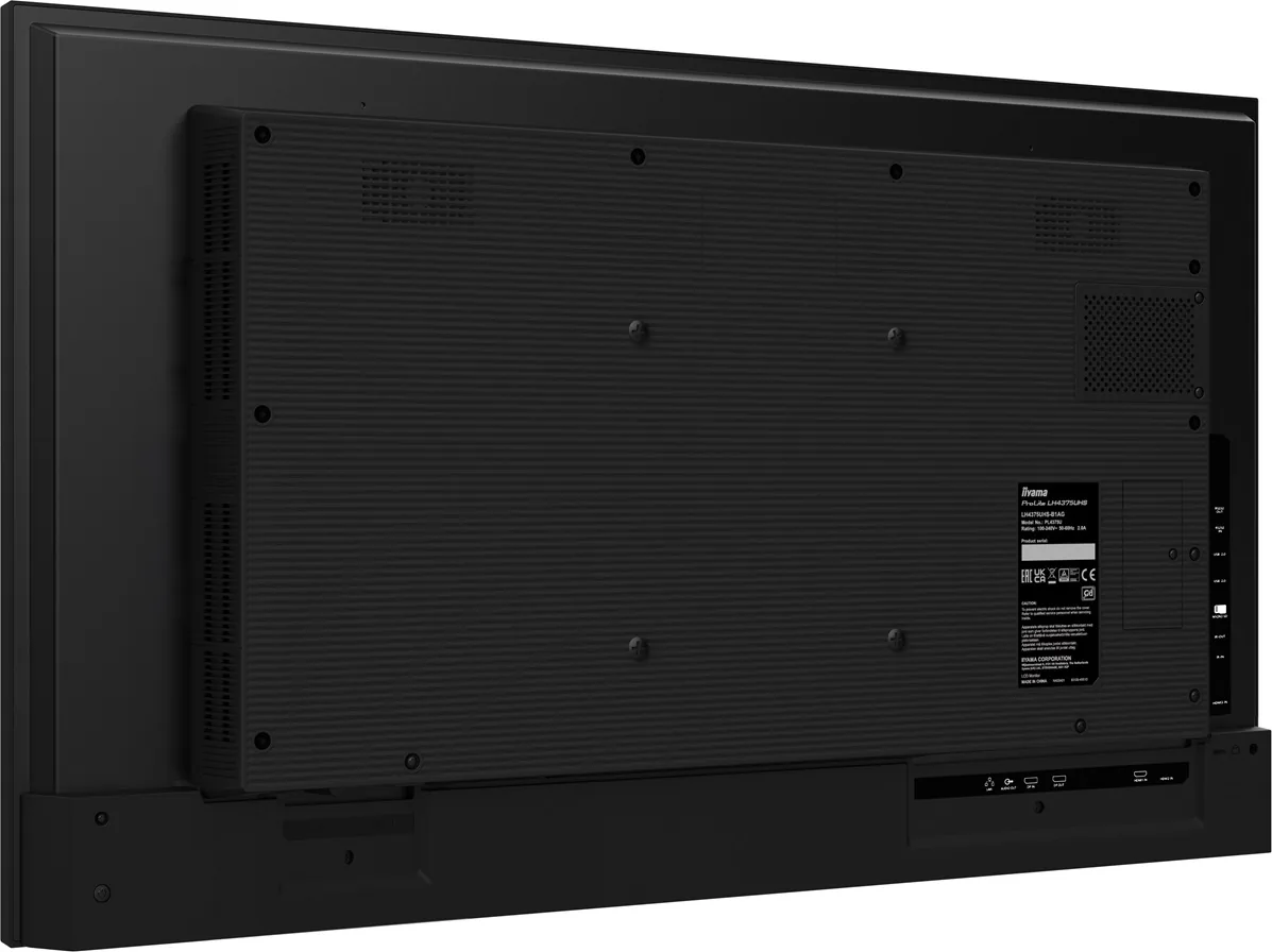 iiyama ProLite LH3275HS-B1AG - 32" Třída úhlopříčky displej LCD s LED podsvícením - digital signage - s vestavěný přehrávač médií SoC - Android - 1080p 1920 x 1080 - černá, matná