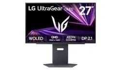 LG 27GX790A-B 27" OLED 2560x1440 Mega:1 0.03ms 275cd HDMI DP USB-C pivot 480Hz