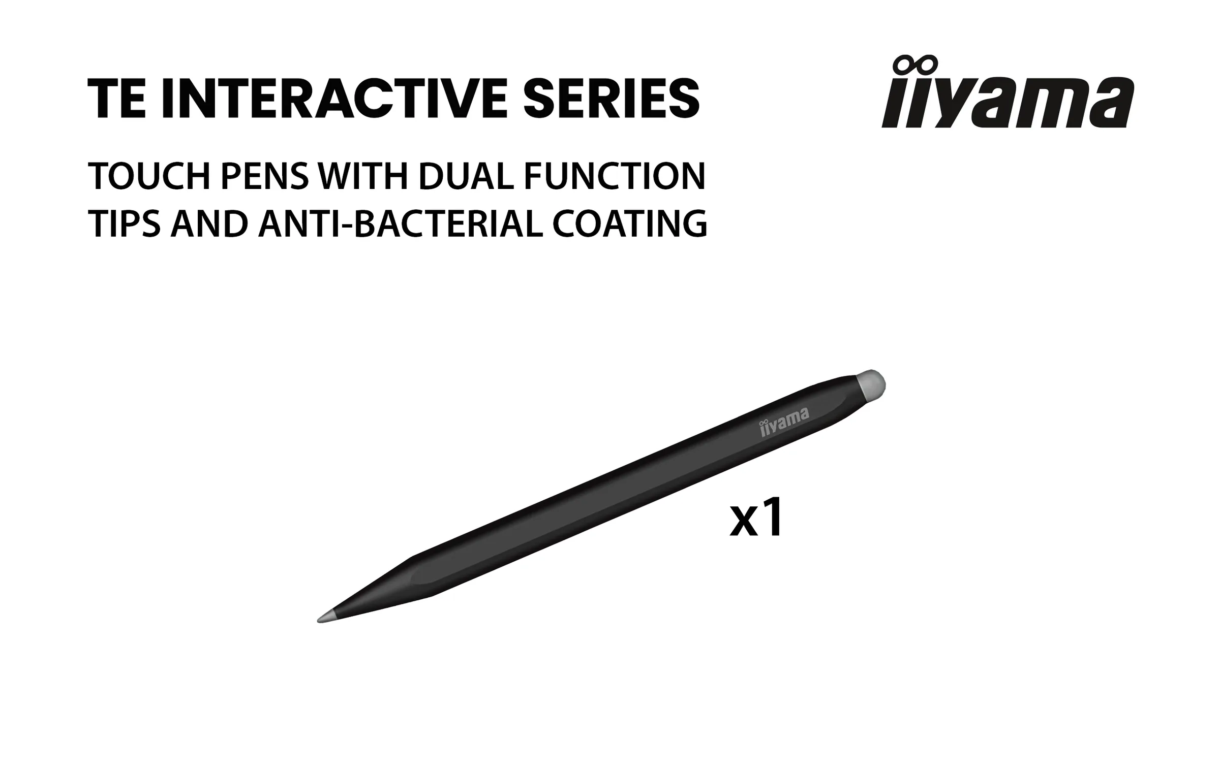 75" iiyama TE7515A-B1AG:IPS,4K,EDLA,NFC