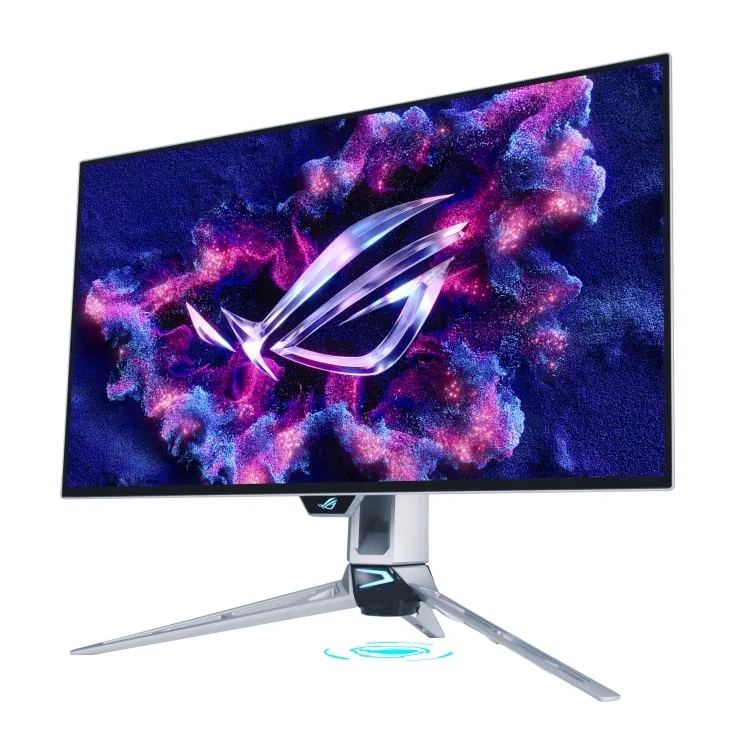 ASUS Monitor ROG Swift OLED PG27AQWP-W, 26,5", Tandem OLED, 2560x1440, 16:9, 0,02ms, DP, HDMI, G-SYNC, 540Hz