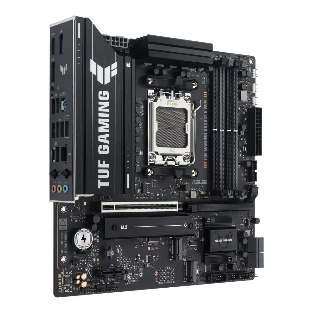MB ASUS TUF Gaming B850M-E WIFI AM5 4xDDR5 M.2 W6E+BT5.3 HDMI DP mATX