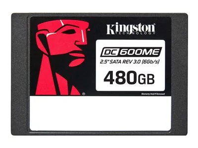 Kingston DC600ME - SSD - Mixed Use - šifrovaný - 480 GB - interní - 2.5" - SATA 6Gb/s - AES 256 bitů - TCG Opal Encryption 2.0