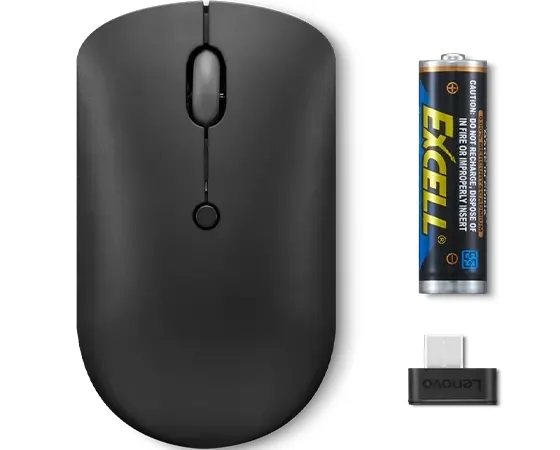 Lenovo 400/Cestovní/Optická/2 400 DPI/Bezdrátová USB/Černá