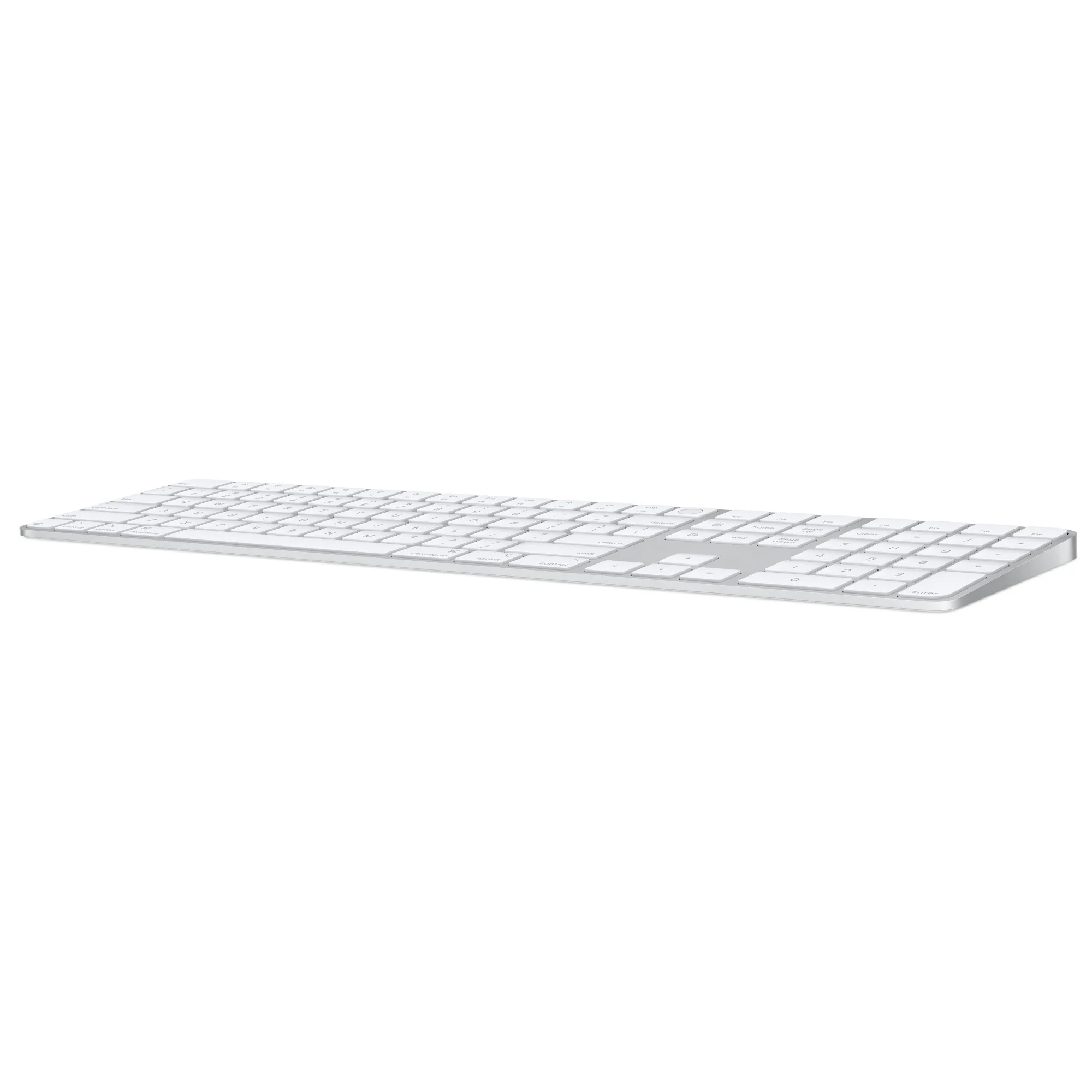 Apple Magic Keyboard Numeric Touch ID/Bezdrátová Bluetooth/SK layout/Bílá