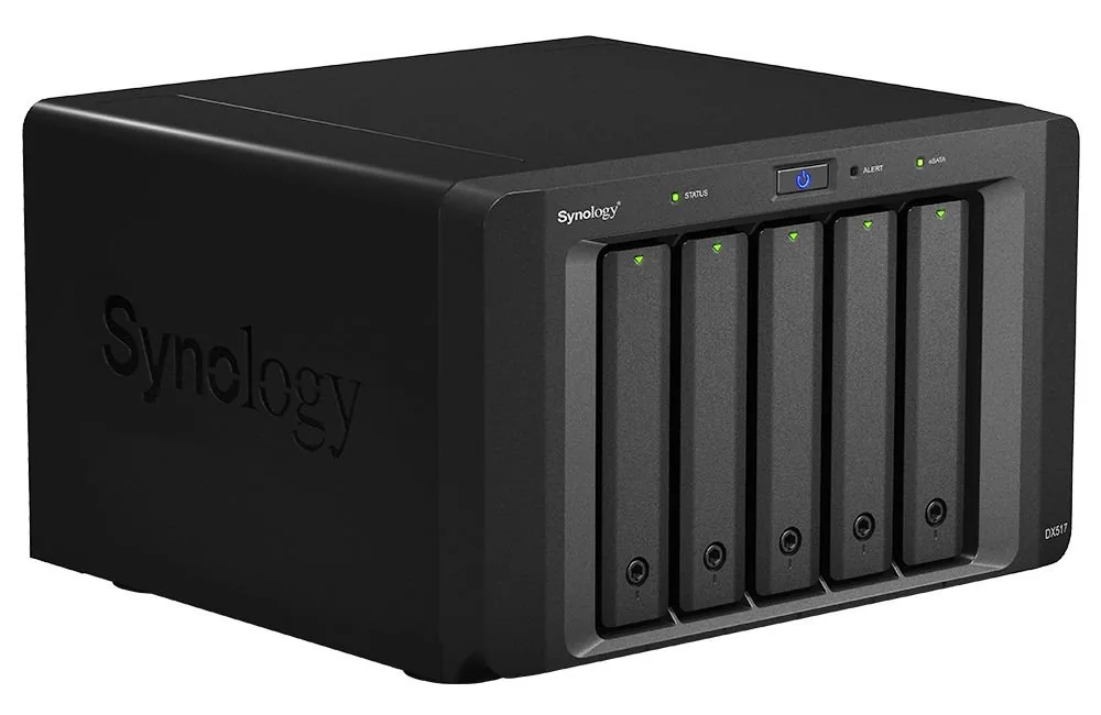 Synology DX517 - Police - 5 zásuvky - kompatibilní s TAA