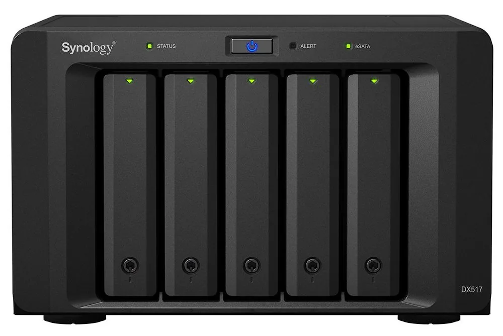 Synology DX517 - Police - 5 zásuvky - kompatibilní s TAA