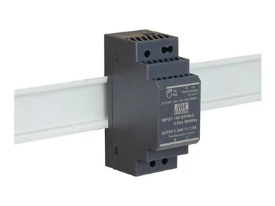Mean Well DIS-H30-24 - Napájení (montovatelný na DIN kolejnici) - 30 watt - pro DIS 100G-5PSW