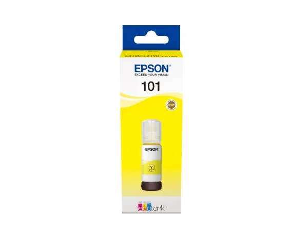Epson 101 - 70 ml - žlutá - originální - inkoustový zásobník - pro Epson L4260, L4266, L6190, L6260, L6270, L6276, L6290; EcoTank L14150, L6290