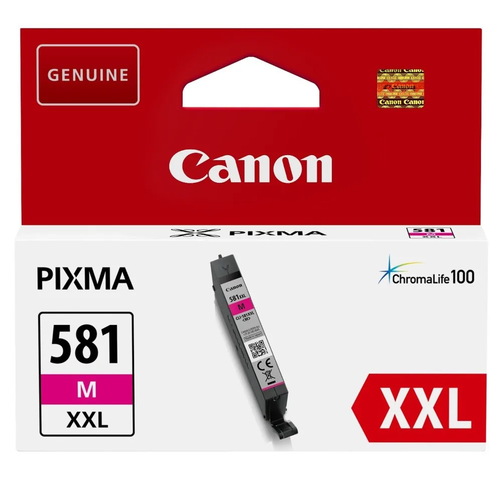 Canon CLI-581M XXL - Velikost XXL - purpurová - originální - inkoustový zásobník - pro PIXMA TS6251, TS6350, TS6351, TS705, TS8252, TS8350, TS8351, TS8352, TS9550, TS9551