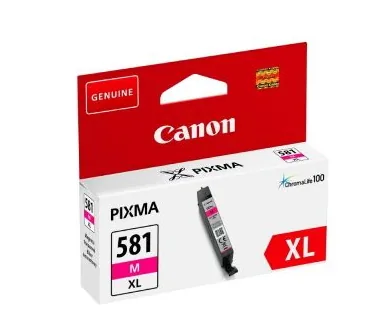Canon CLI-581M XL - 8.3 ml - velikost XL - purpurová - originální - inkoustový zásobník - pro PIXMA TS6251, TS6350, TS6351, TS705, TS8252, TS8350, TS8351, TS8352, TS9550, TS9551